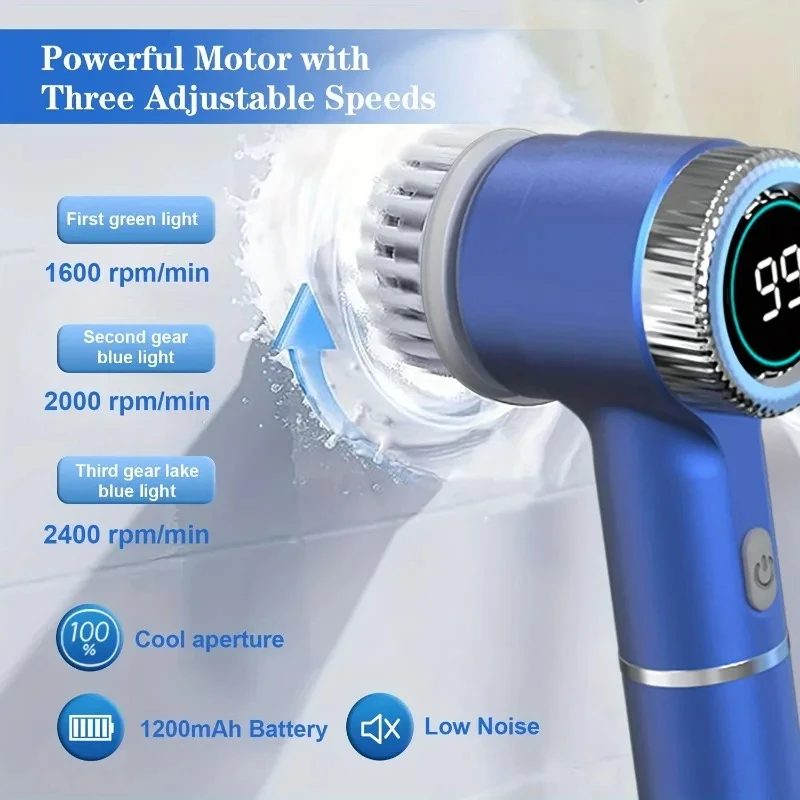 Cordless Spin Scrubber